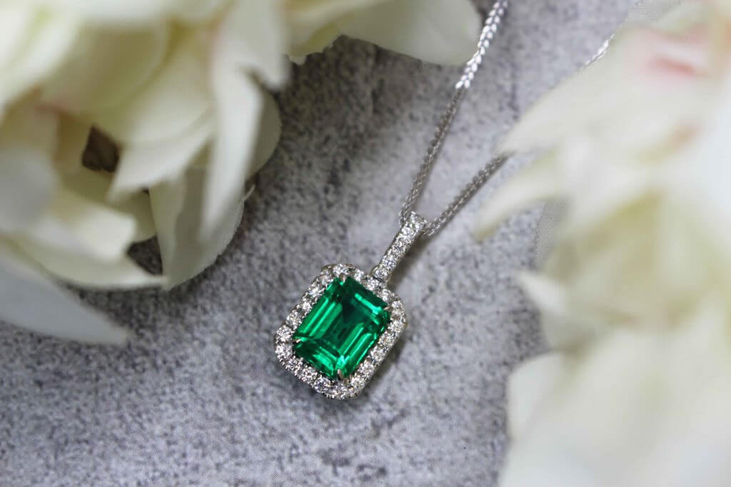 Emerald - Fine Quality Emerald Ring Jewelry Vivid Green Gem